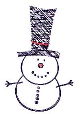 Schneemann - D 4855