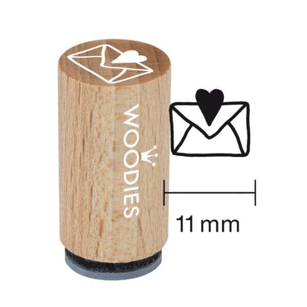 Mini Woodies Stempel - Briefumschlag 1