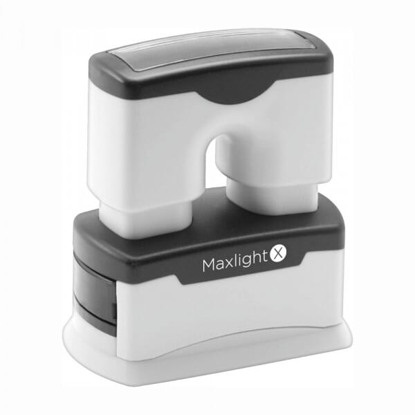 Trodat MaxLight X6 rechteckig - 43 x 13 mm - 3 Zeilen