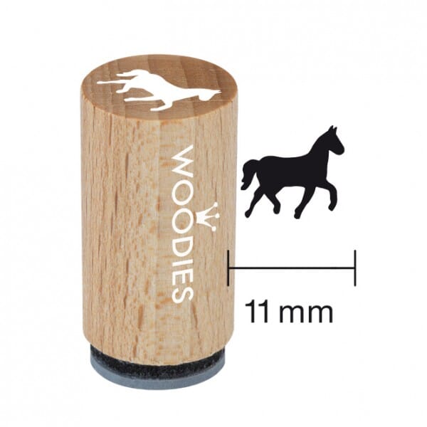 Mini Woodies Stempel - Pferd