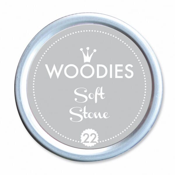 Woodies Stempelkissen - Soft Stone