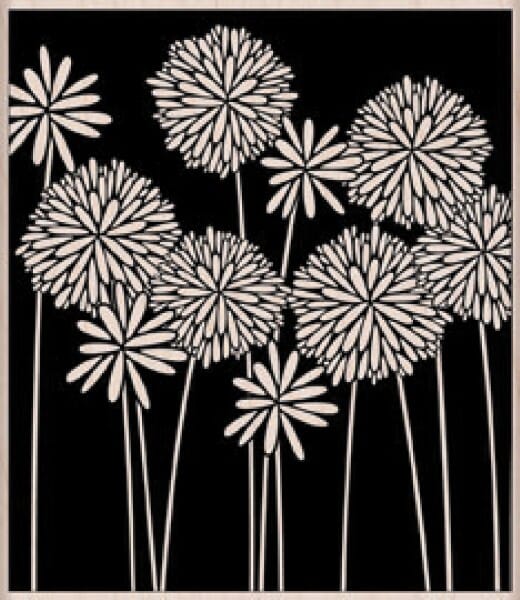 Hero Arts Holzstempel - Blumen