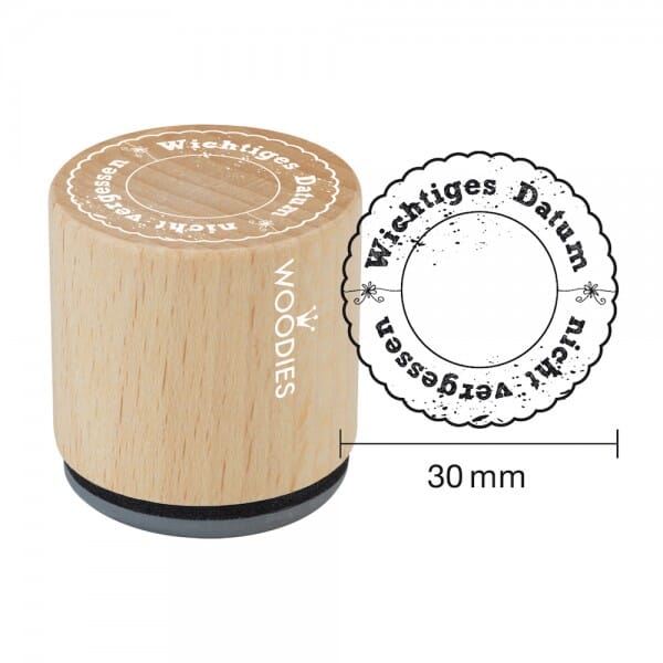 Woodies Stempel - Wichtiges Datum