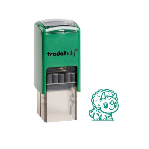 Trodat edy® Tampon de motivation FIX Tricératops