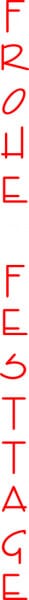 Text: Frohe Festtage - F 5327