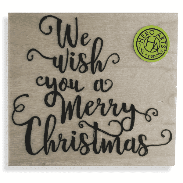We wish you a Merry Christmas - K 6179