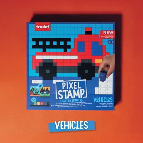Trodat Pixel Stamp Véhicules