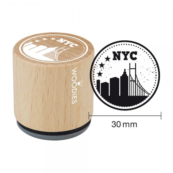 Woodies Stempel - NYC skyline
