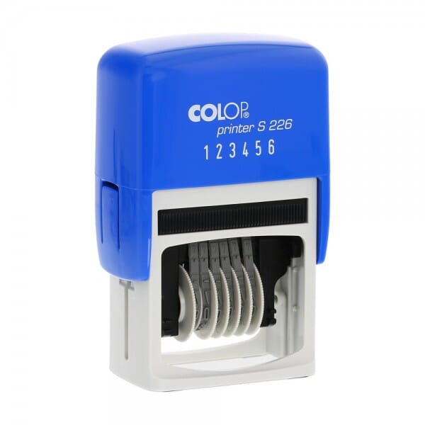Colop Printer Ziffernstempel S 226 (SH 4 mm - 6 Stellen)