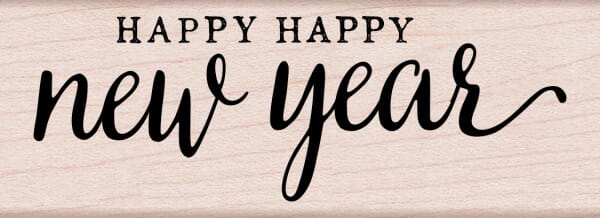 Text: Happy Happy new year - G 6117