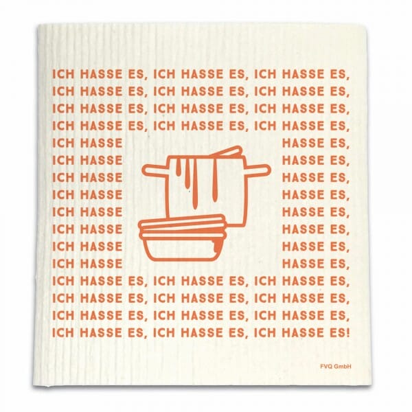Spüllappen - ICH HASSE ES