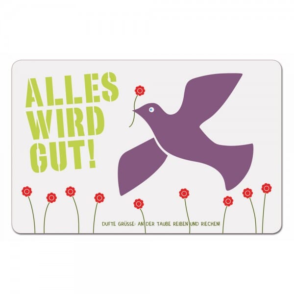 Duftpostkarten - Alles wird gut