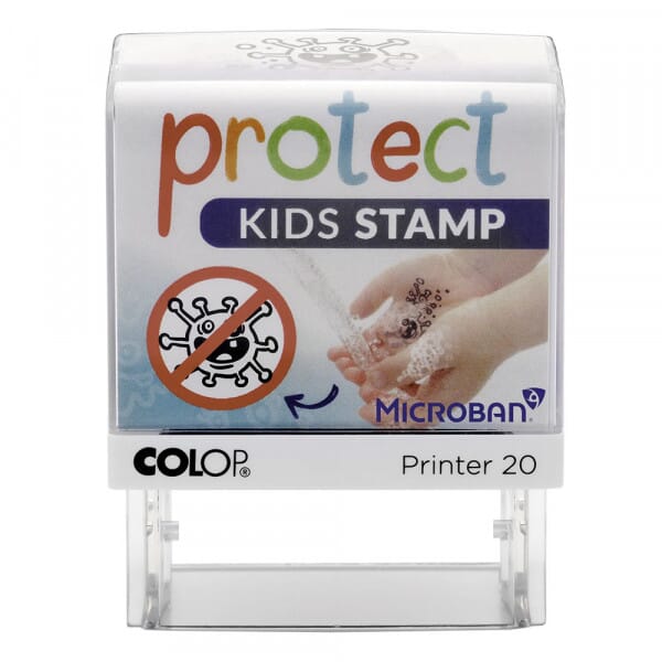Protect Kids Stamps - Colop Printer 20 Microban (38x14 mm)