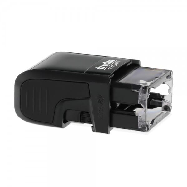 Trodat Printy 4910 Namensstempel - Personalisierbarer Textstempel 26x9mm